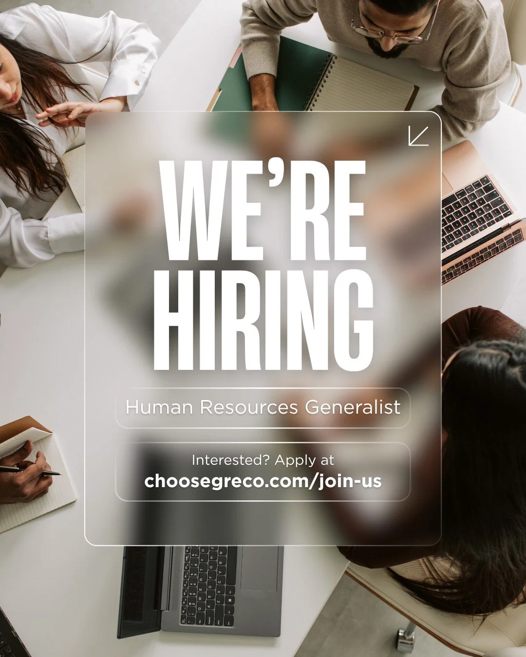 We&rsquo;re hiring! 🌟

Greco is looking for a Human Resources Generalist to join our North Loop team. If you&rsquo;re people-focused, organized, and ready to help shape a culture that Bests the Best, we want to hear from you!

☕️ Collaborative envir
