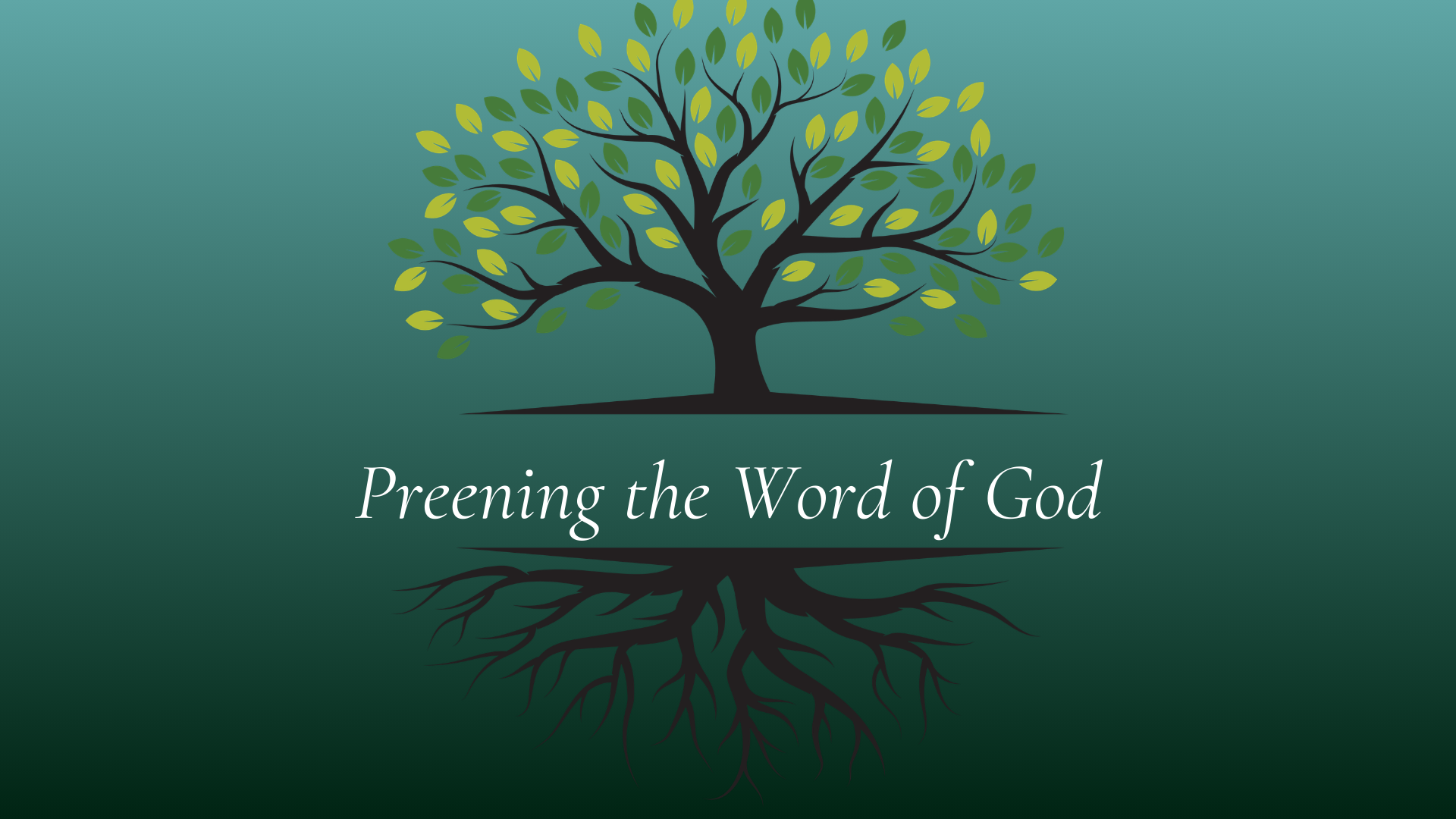 Preening the Word of God