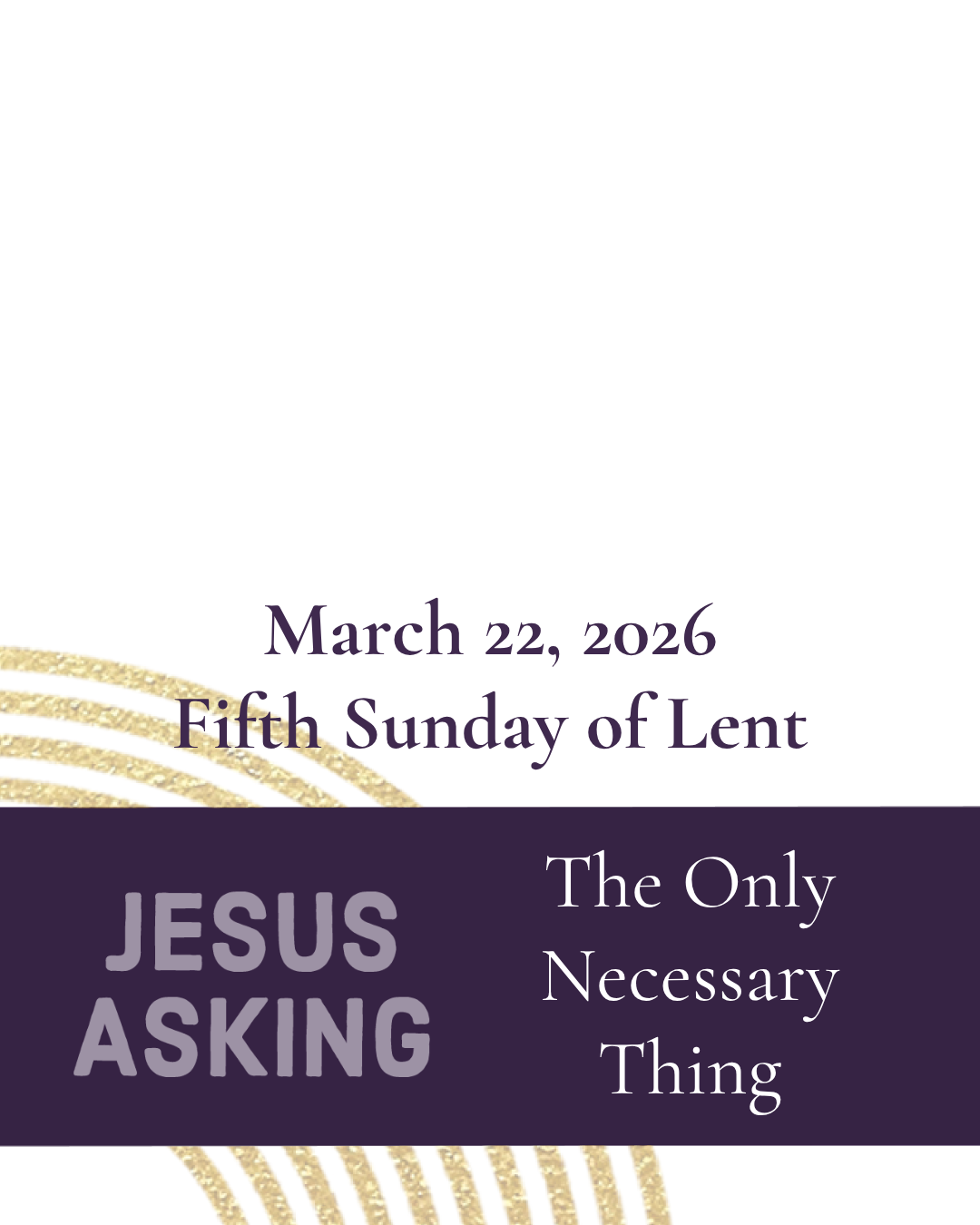 The Only Necessary Thing