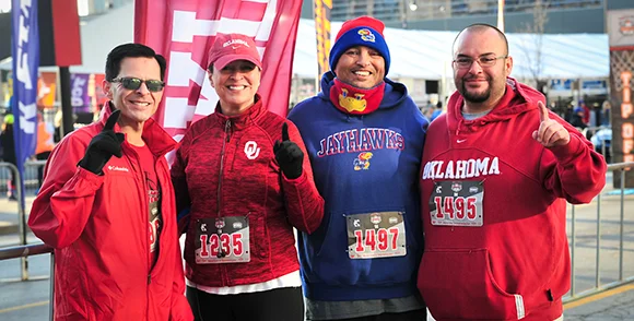 KANSAS CITY'S BIG 12 RUN
