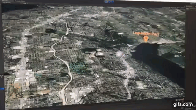 First test in Unity with Mapbox