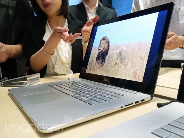 ASUS Zenbook NX500 with 4K Quantum Dot display