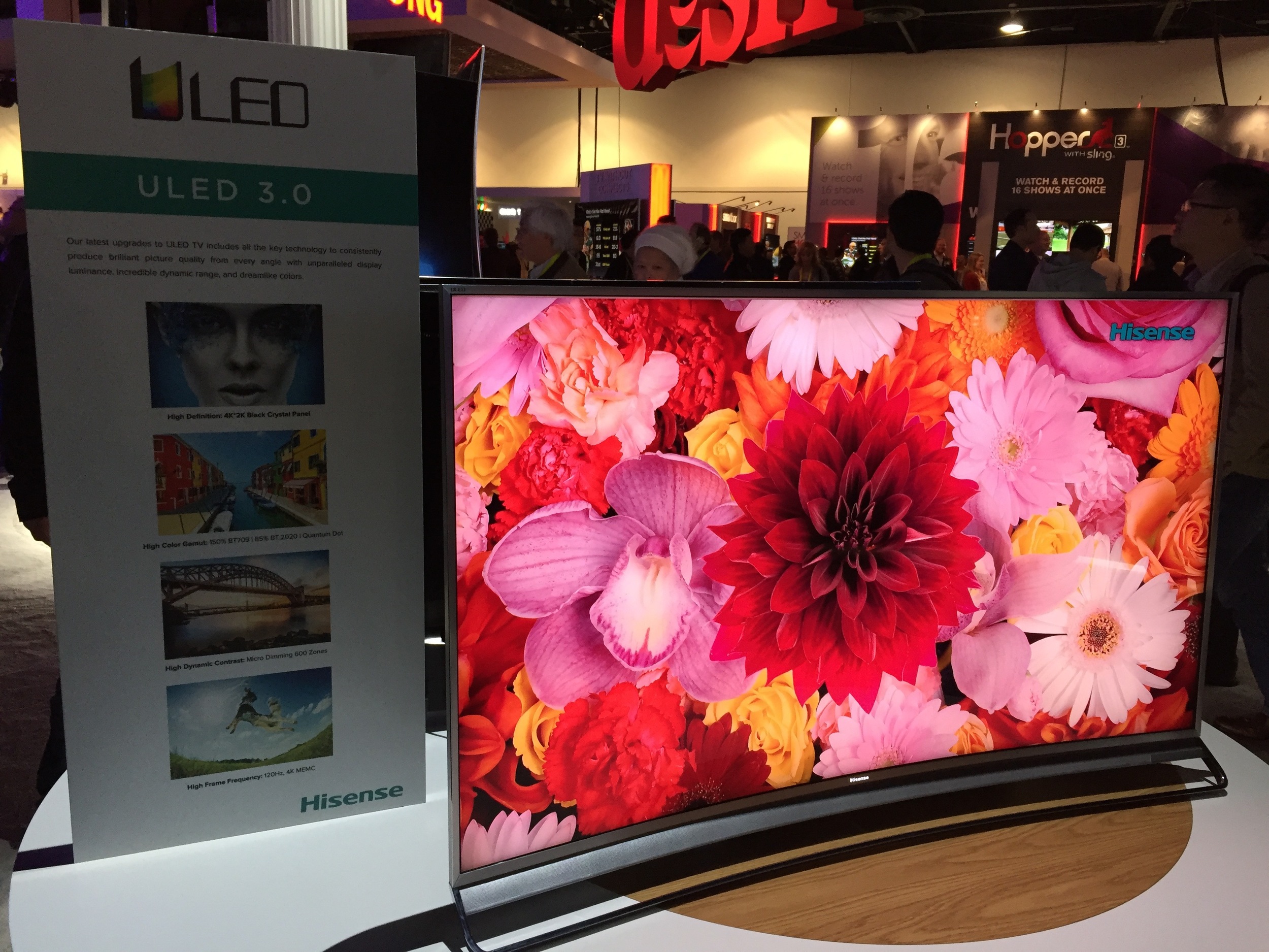 Hisense Quantum Dot 65H10C at CES 2016