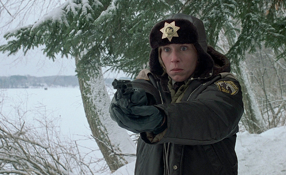 The Coen brothers famously used a cool, blue-green cast in the movie Fargo to convey the cold of both a North Dakota winter and of some of their characters' psyches.