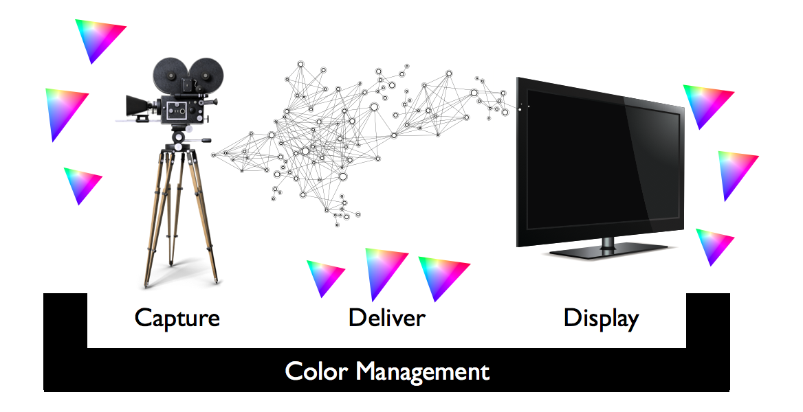 Wide color gamut displays combined with good quality color management and the web as a broadcast platform will allow content to accurately be displayed in the correct color gamut.