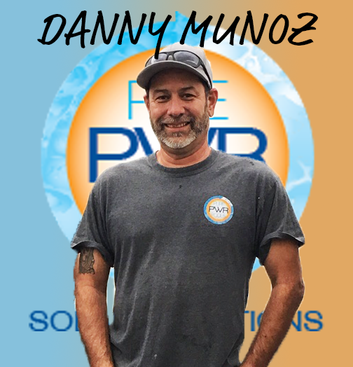 Danny Munoz is our Lead Technician and has been with us from the start. With many years of experience, Danny is your go-to man for variable speed pump installation, plumbing your pool equipment, and solar installation.