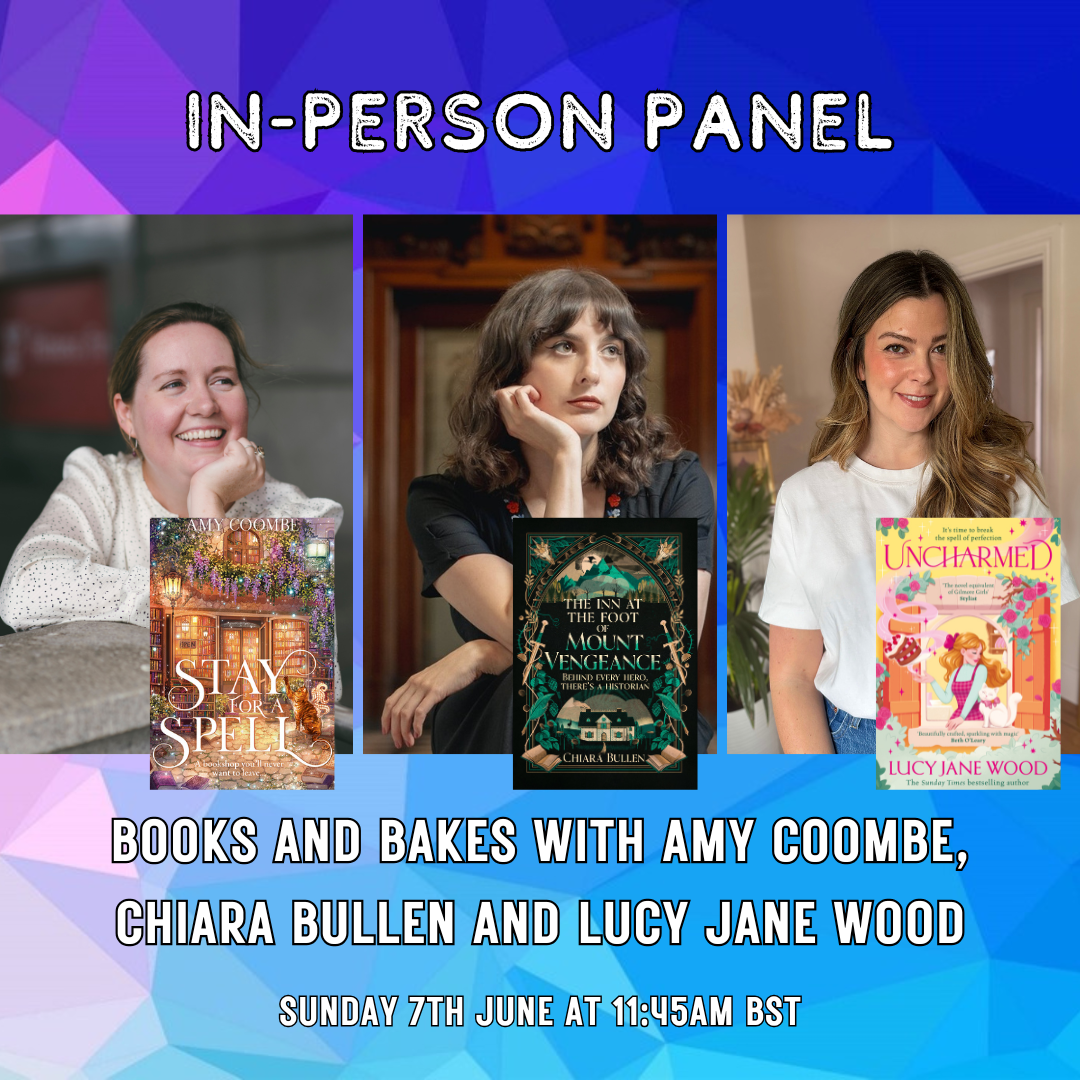 Books and Bakes with Amy Coombe, Chiara Bullen and Lucy Jane Wood