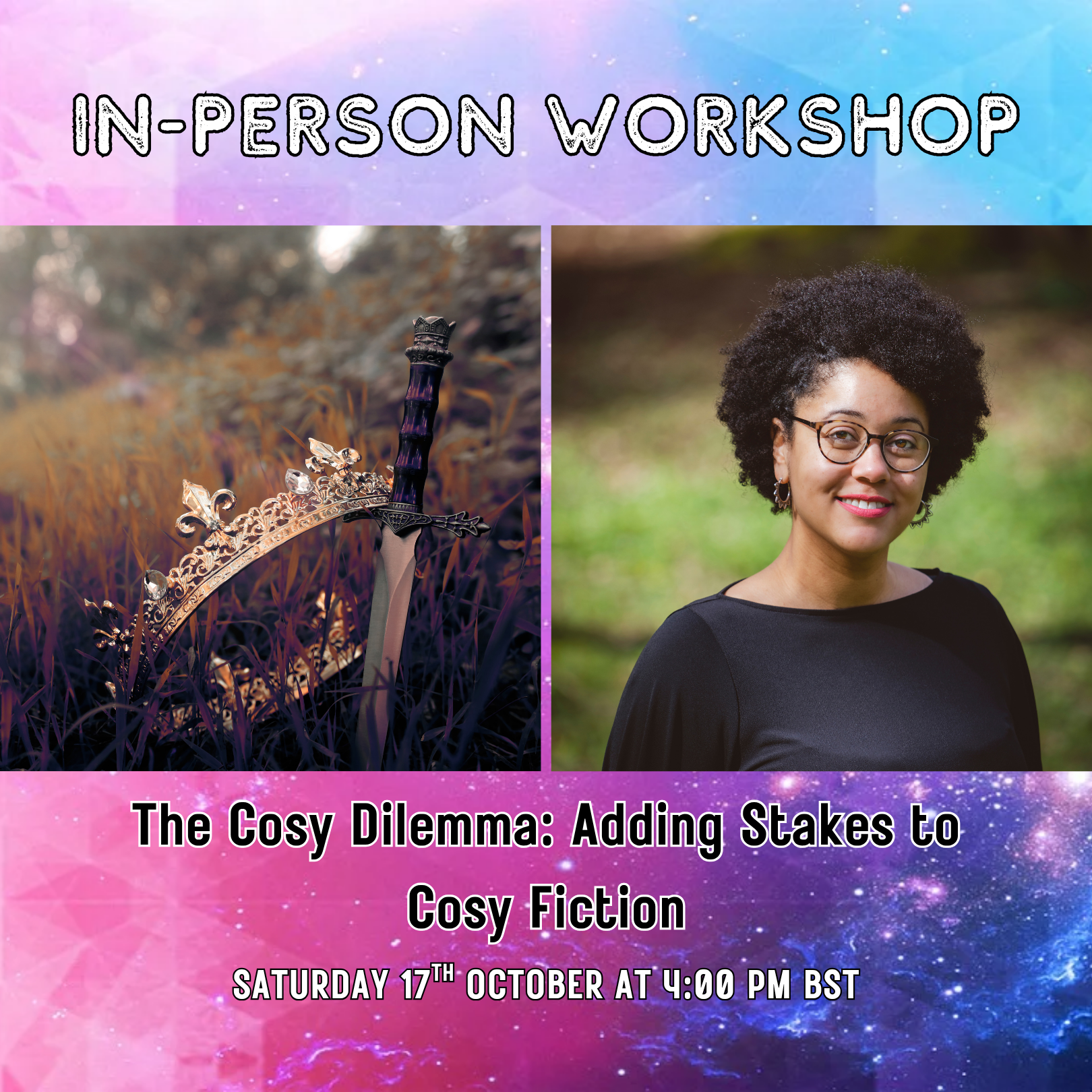 Workshop: The Cosy Dilemma: Adding Stakes to Cosy Fiction