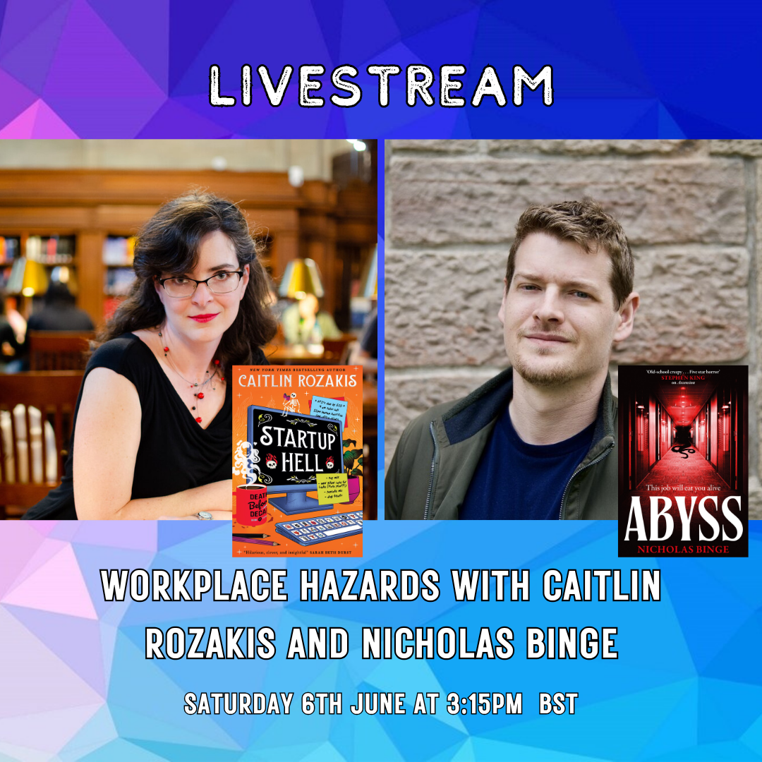 LIVESTREAM: Workplace Hazards with Caitlin Rozakis and Nicholas Binge