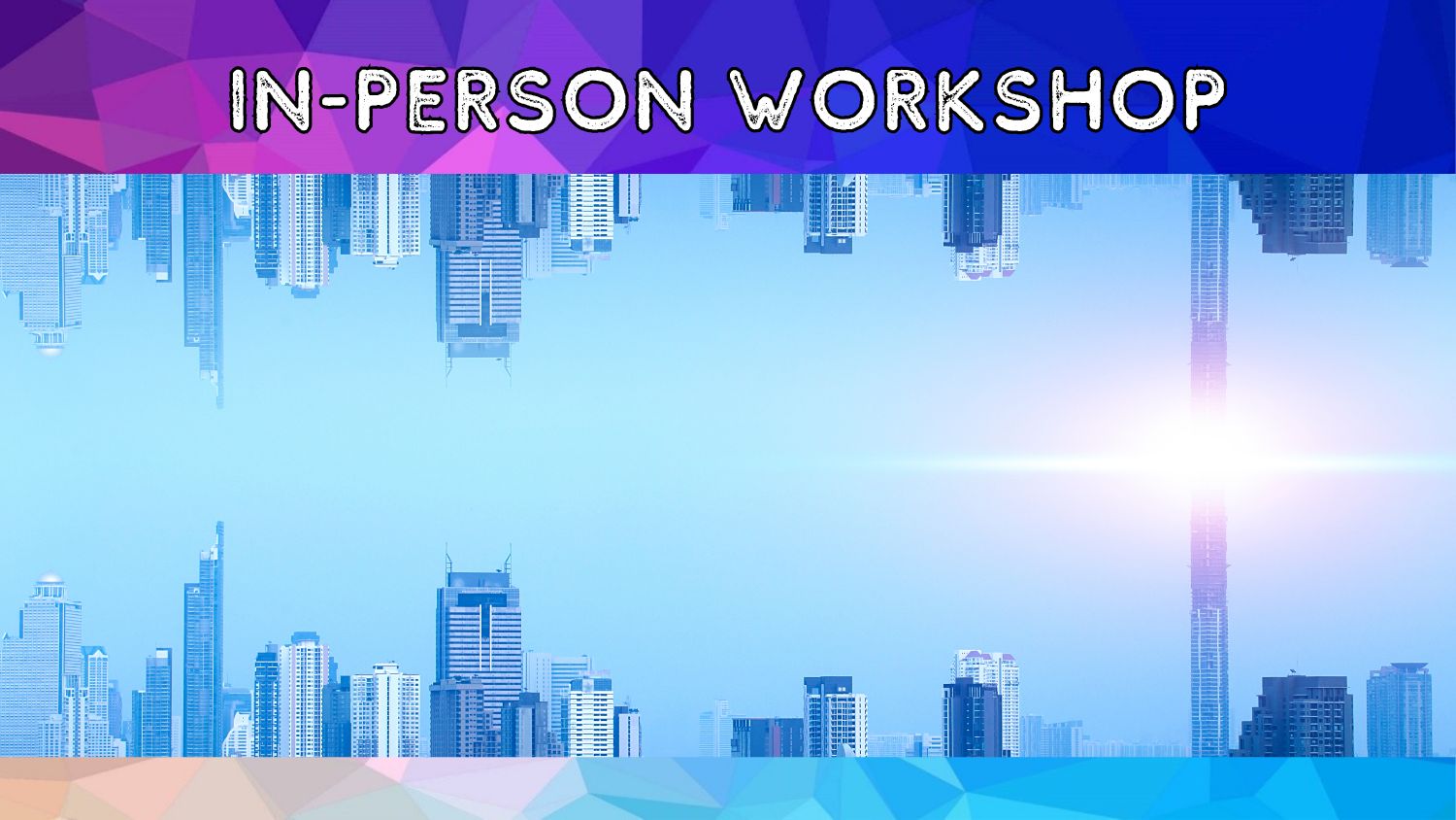 Workshop: Building Memorable Cities with Elaine Lithgow