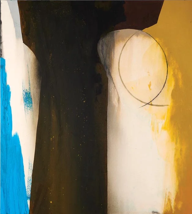 “Light at Dusk”, acrylic on canvas, 60 x 54 inches.