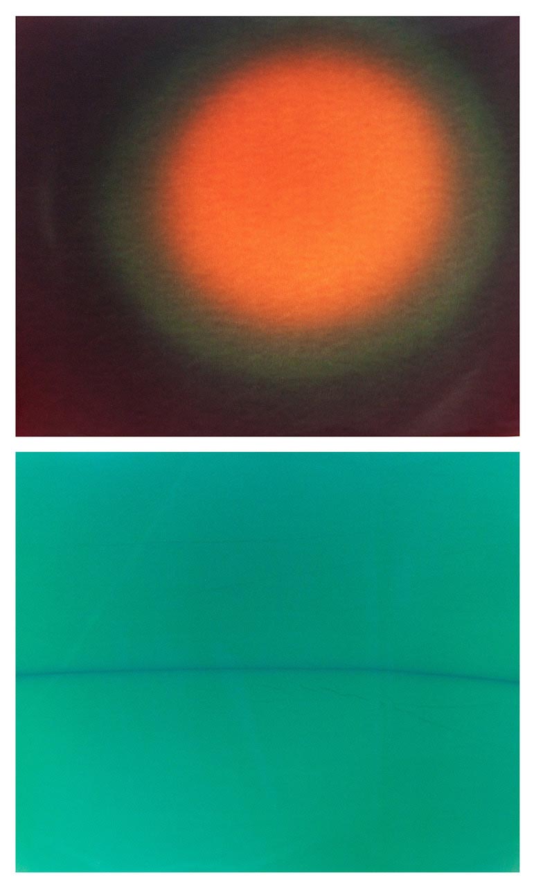 Laura Dutton, Sun Spot / Horizon 1 , chromogenic print, 40 x 24 inches, unique.