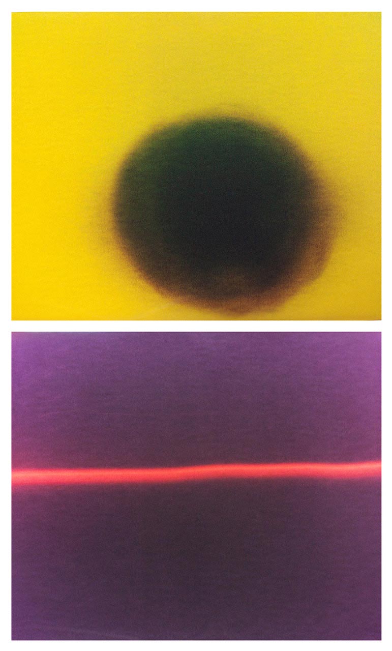 Laura Dutton, Sun Spot / Horizon 2 , chromogenic print, 40 x 24 inches, unique.