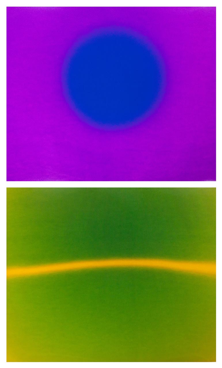 Laura Dutton, Sun Spot / Horizon 4 , chromogenic print, 40 x 24 inches, unique.