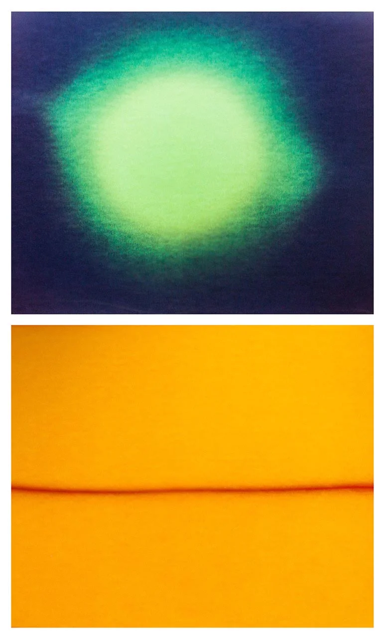 Laura Dutton, Sun Spot / Horizon 5 , chromogenic print, 40 x 24 inches, unique.