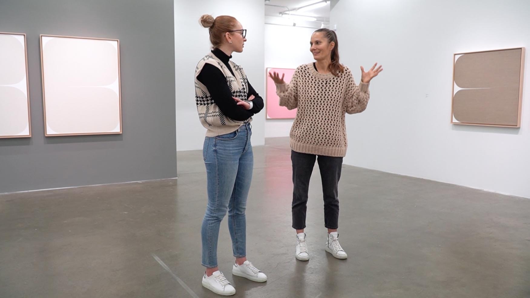Sara Genn: Looking for Colour, an exhibition of new paintings at Gallery Jones, Vancouver.