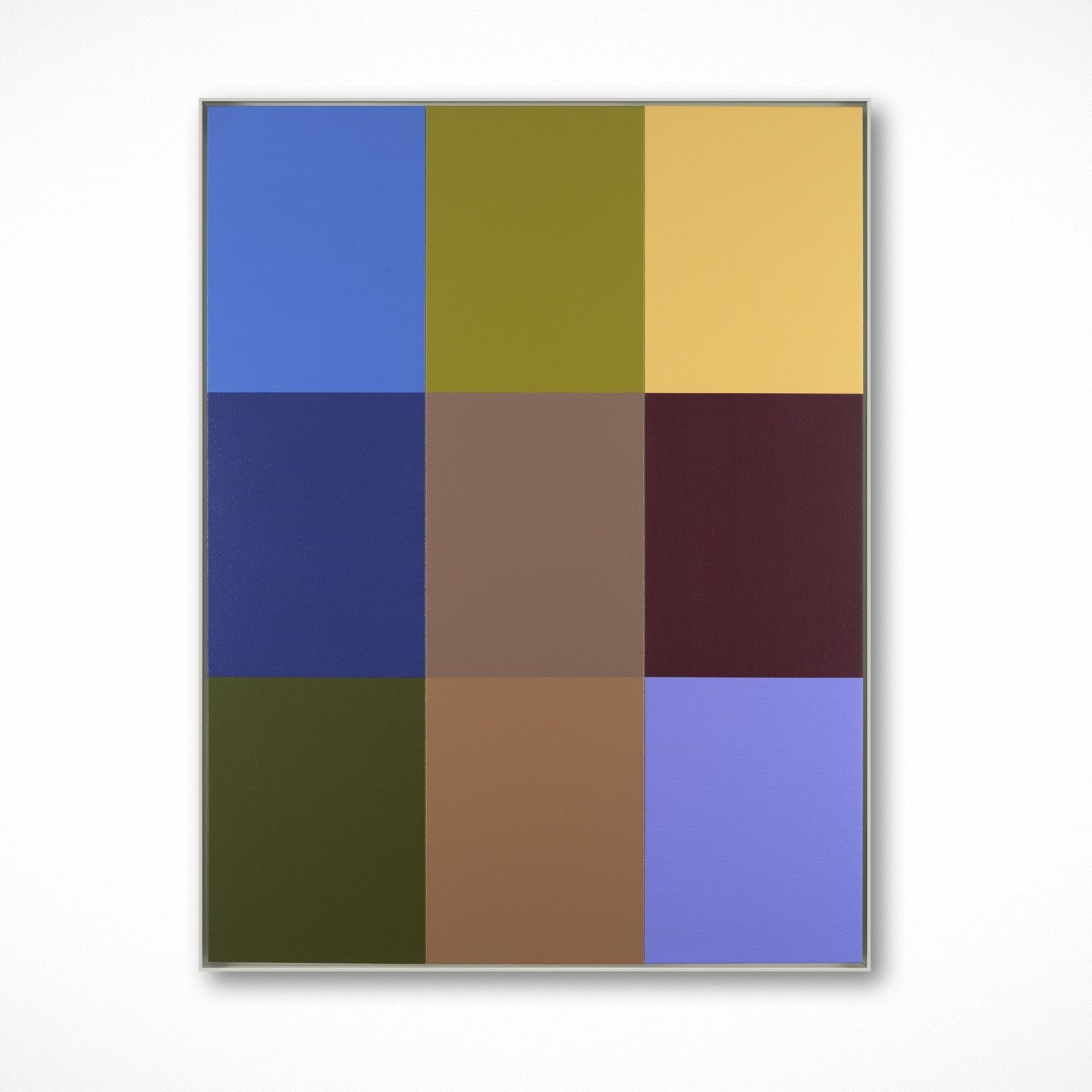 “Tone Poem #4”, acrylic on canvas, 47 x 36 inches. SOLD.