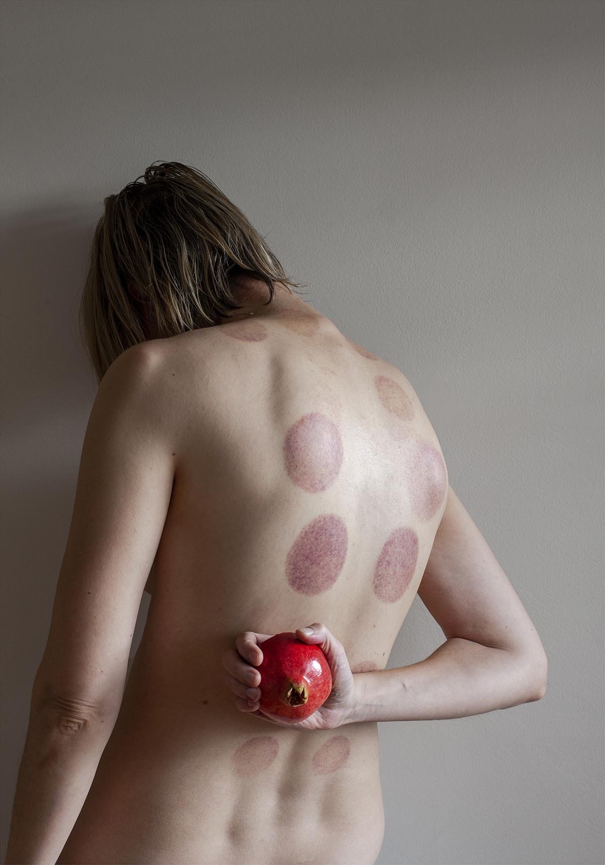 “Pomegranate, Janus Series”, 2021, archival print, 24 x 18 inches (framed), edition of 7 + 1 AP.