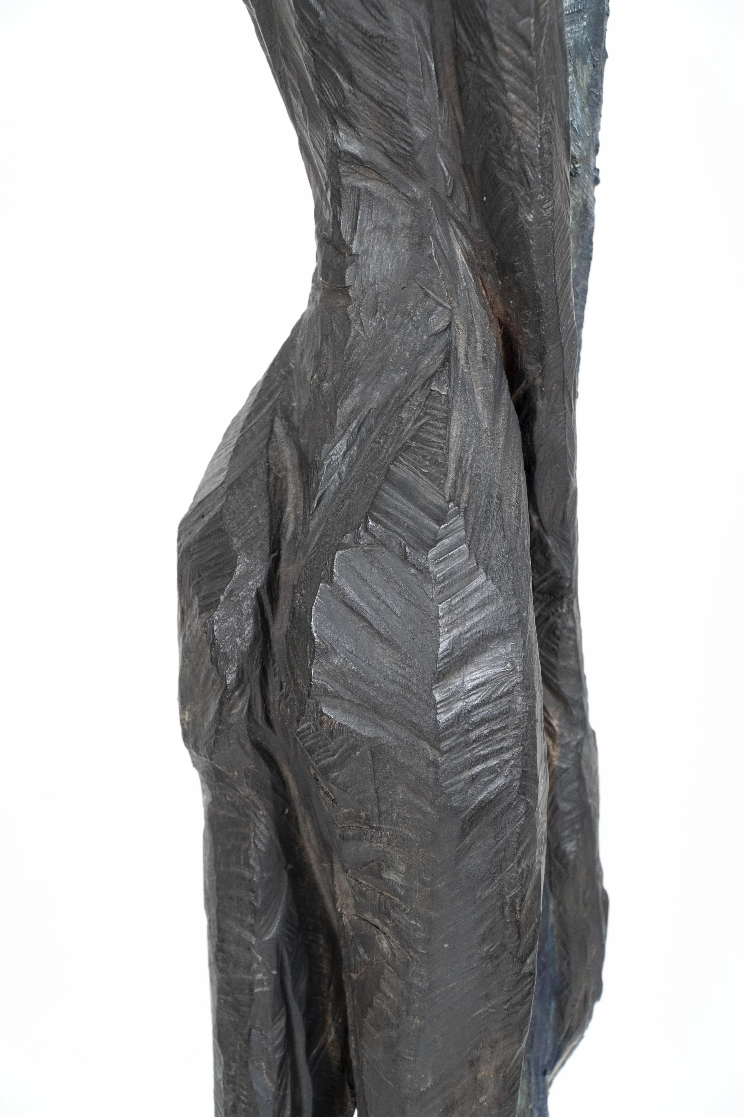  Trak Wendisch, Fish Carrier, bronze, 55 x 7.5 x 8 inches, (detail).   ENQUIRE  