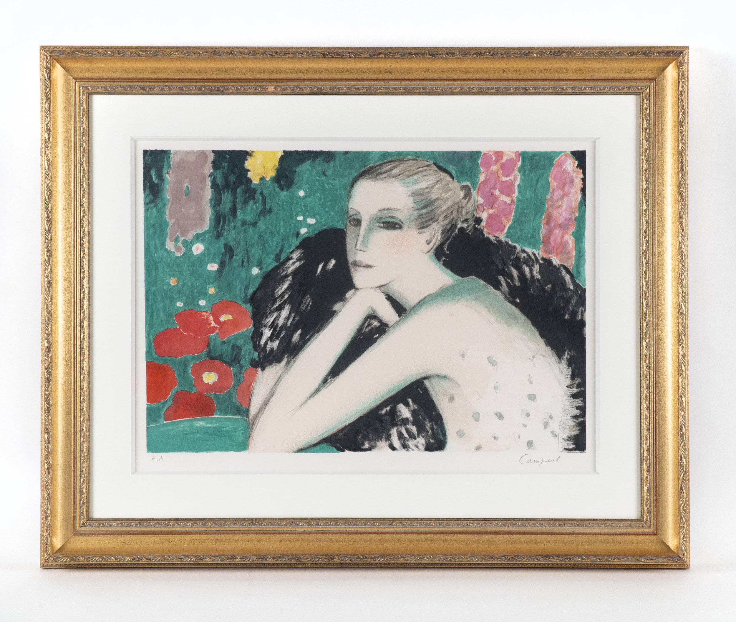 055_Jean-Pierre Cassigneul_Les Coquelicots_1988_lithograph_edition # EA_17x24.5in_.jpg