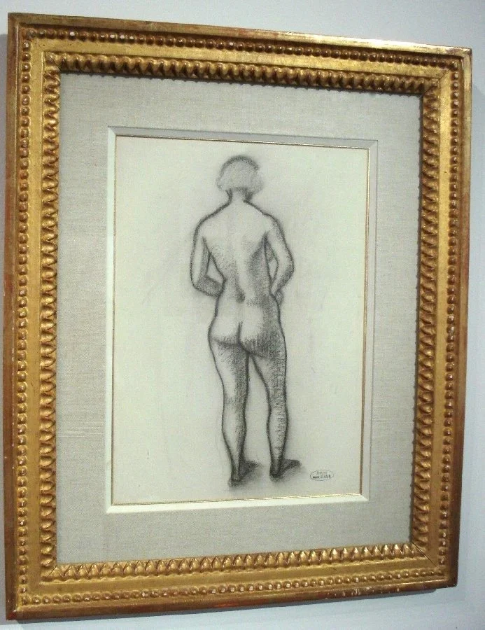 Derain Nue de Dos framed 19.75 x 16 in.jpg