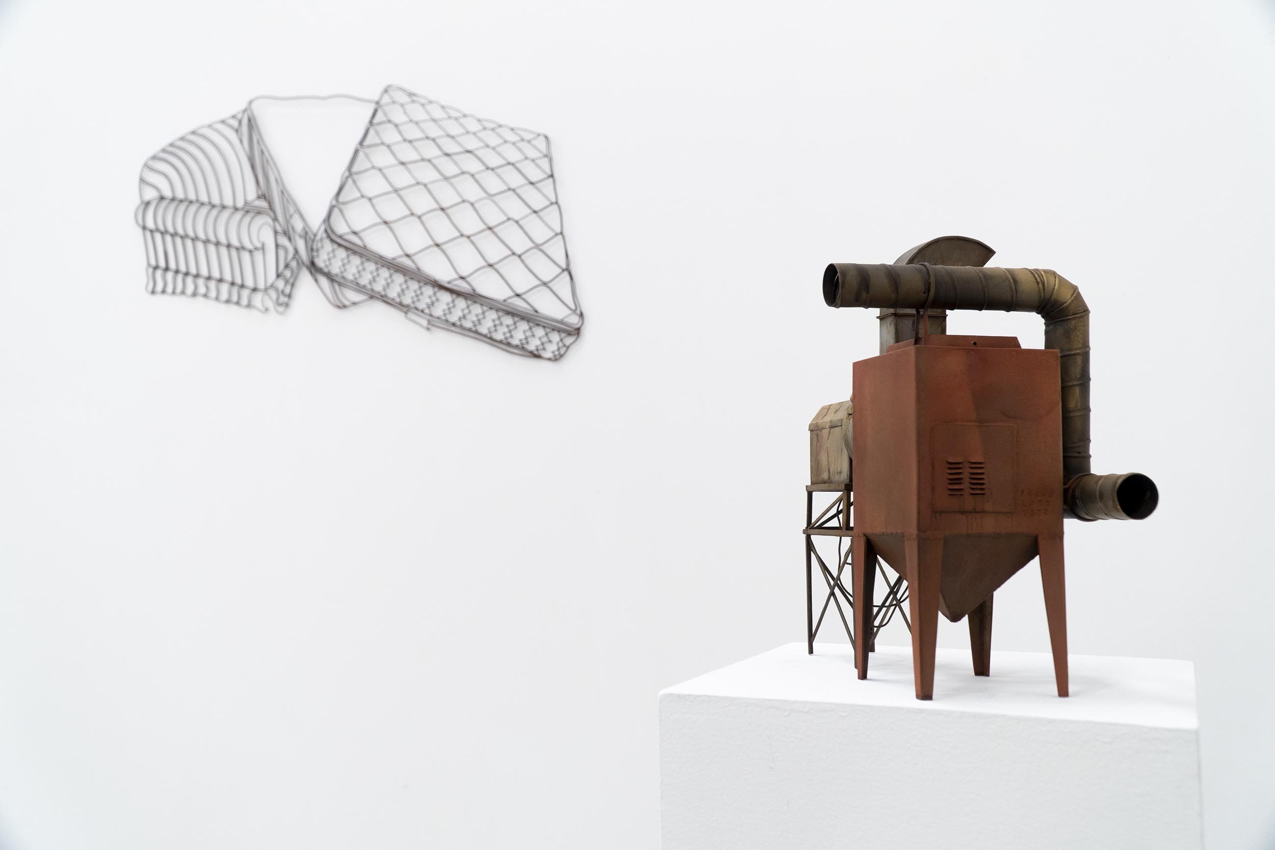  Installation of works, Frans Lotz “ Soupcan Talker ” Nov / Dec 2025. 