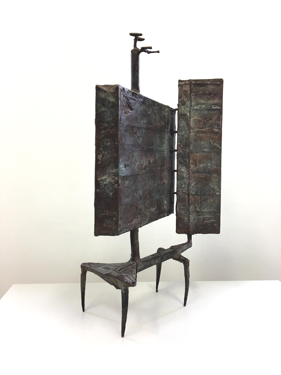  Chadwick,  Skyscraper , 1957, bronze, h. 26 inches, edition 1/9. view 1.   ENQUIRE  