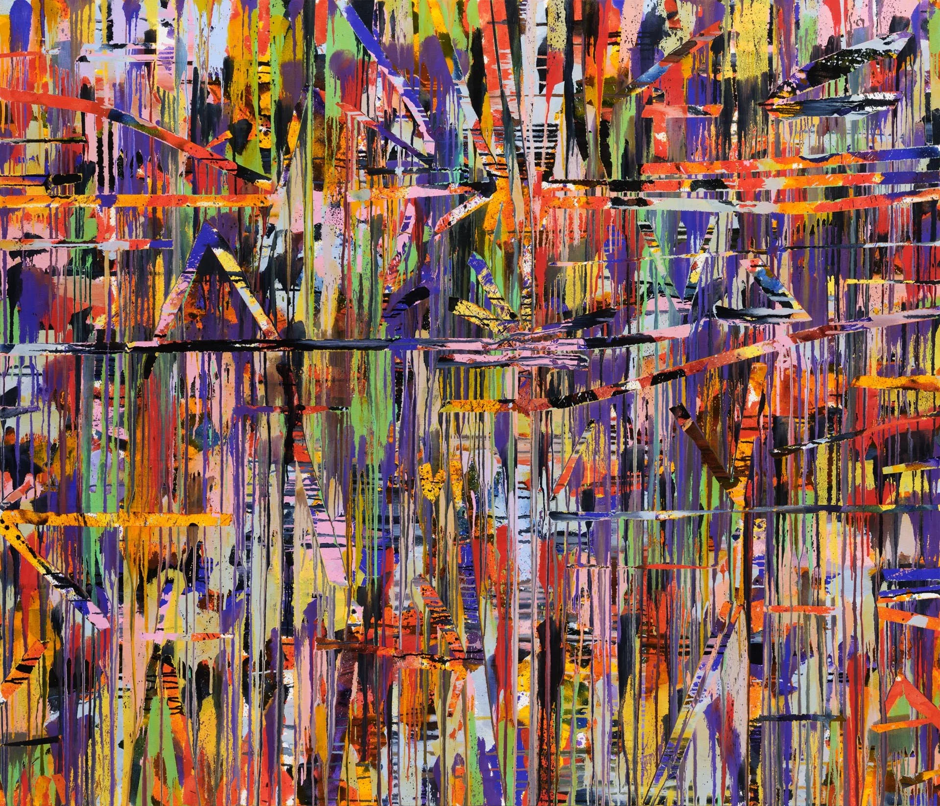  Pierre Coupey, “Kora”, 2024,  oil on canvas, 60 × 70 inches.    ENQUIRE   