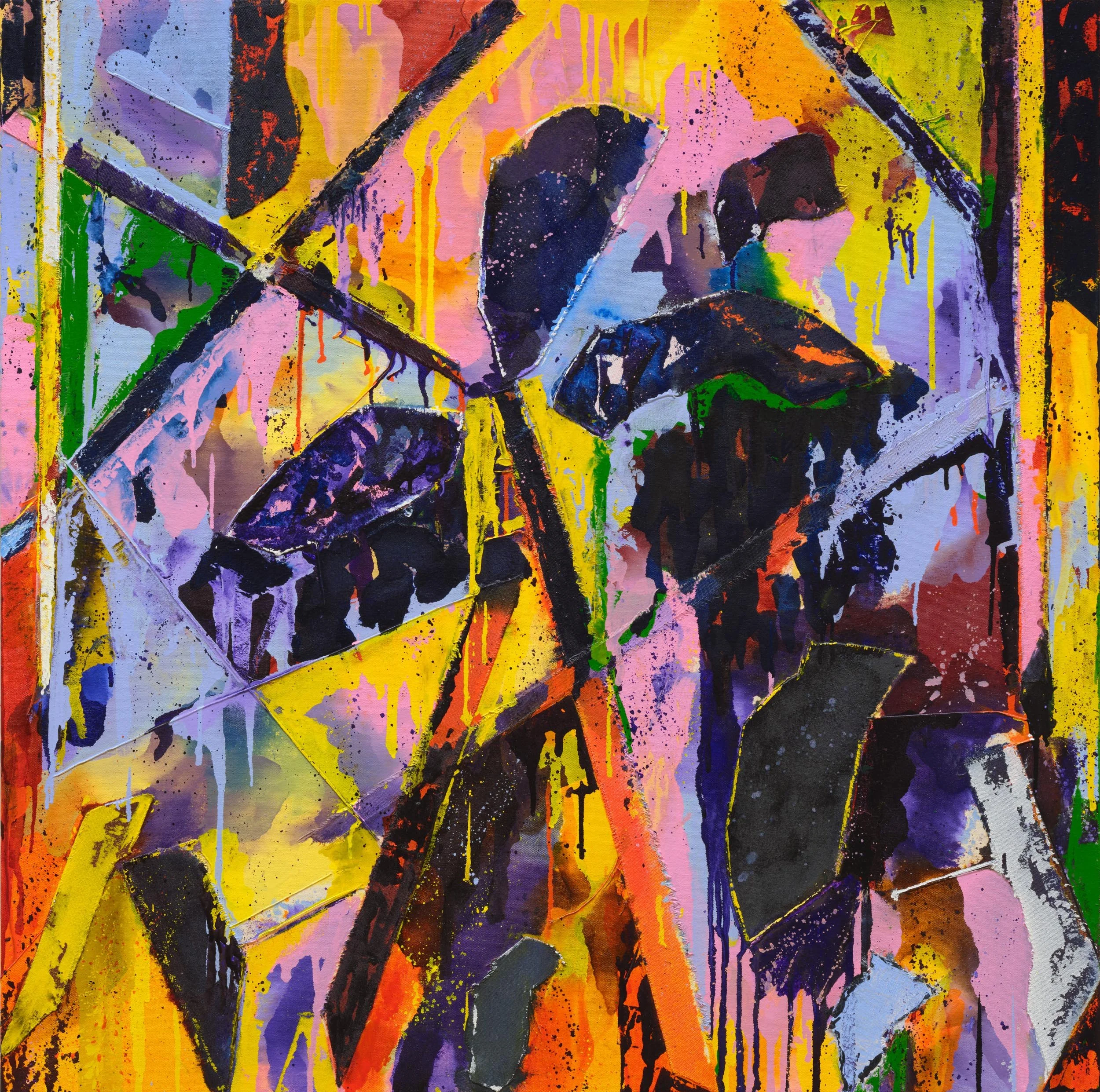  Pierre Coupey, “Night Flower VIII”, 2025,  oil on canvas, 40 × 36 inches.    ENQUIRE   