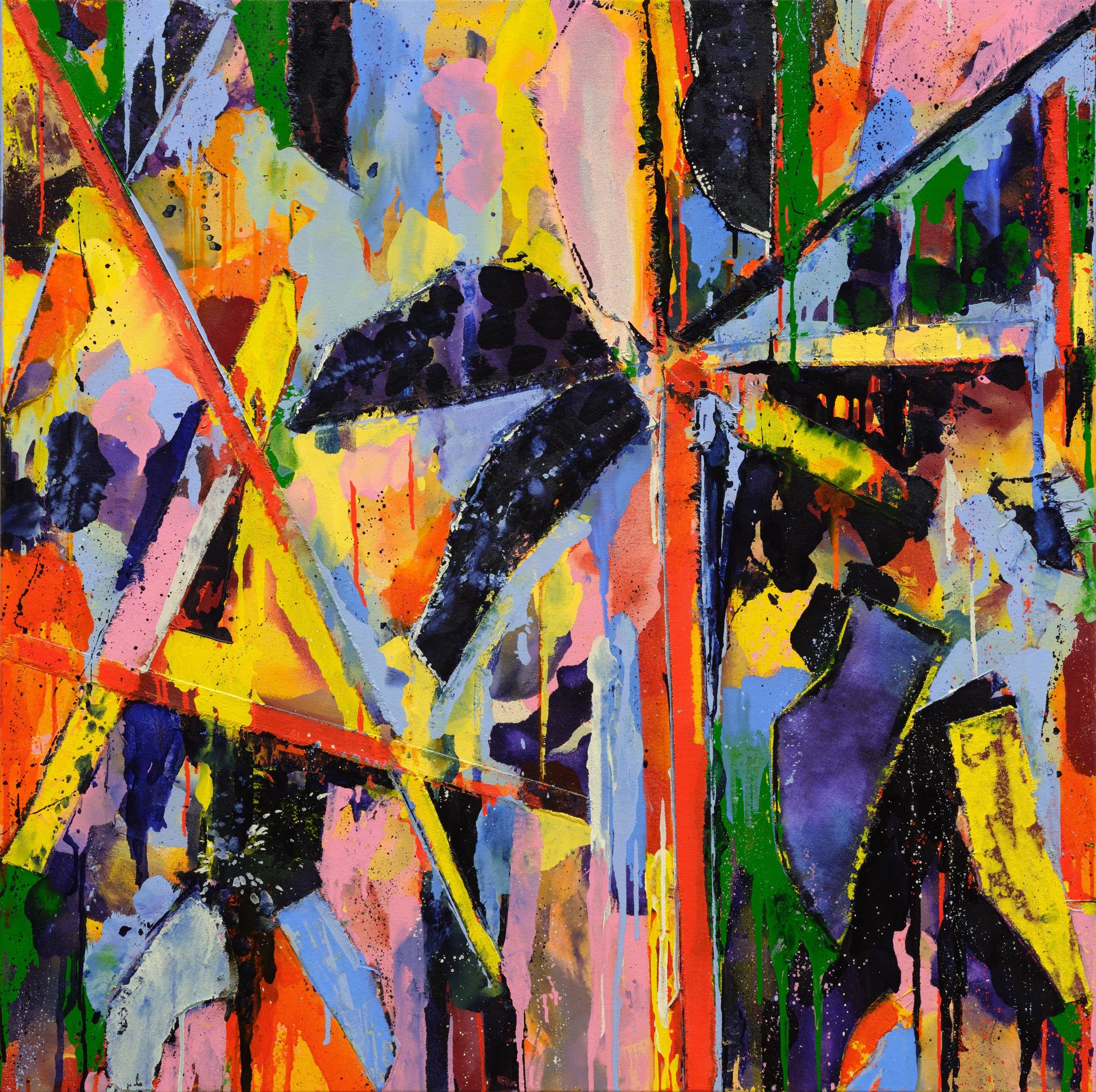  Pierre Coupey, “Night Flower VII”, 2025,  oil on canvas, 40 × 36 inches.    ENQUIRE   