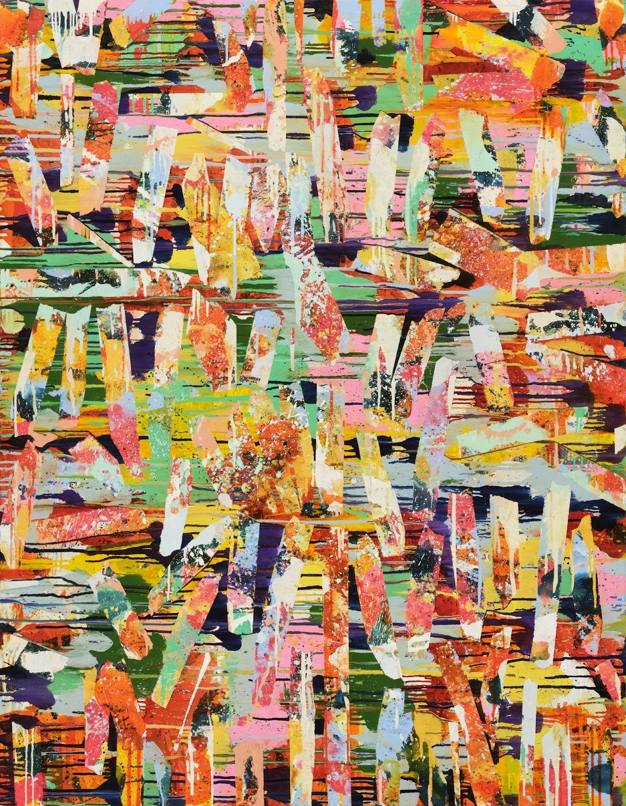  Pierre Coupey, “Liar’s Dice # 2”, 2024, oil on canvas, 54 × 42 inches.    ENQUIRE   