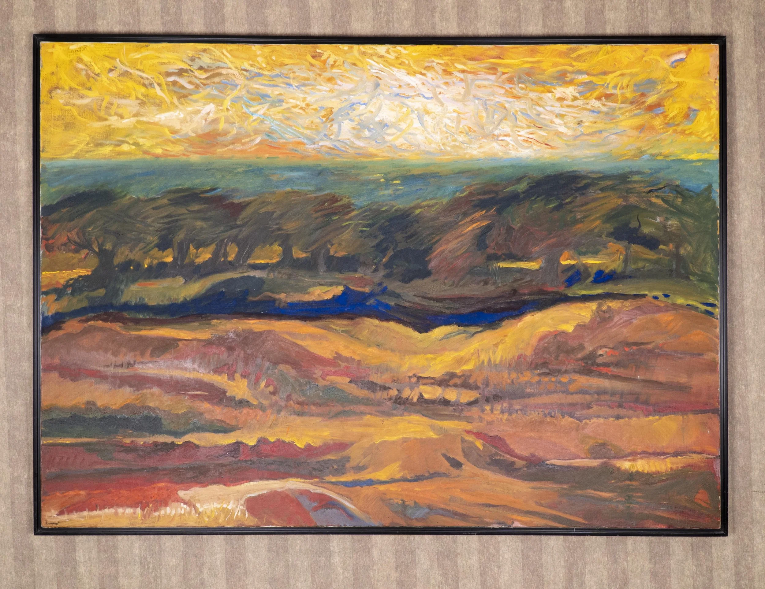  Yehouda Chaki, Heartland 0108, oil on canvas, 50 x 70 inches.  