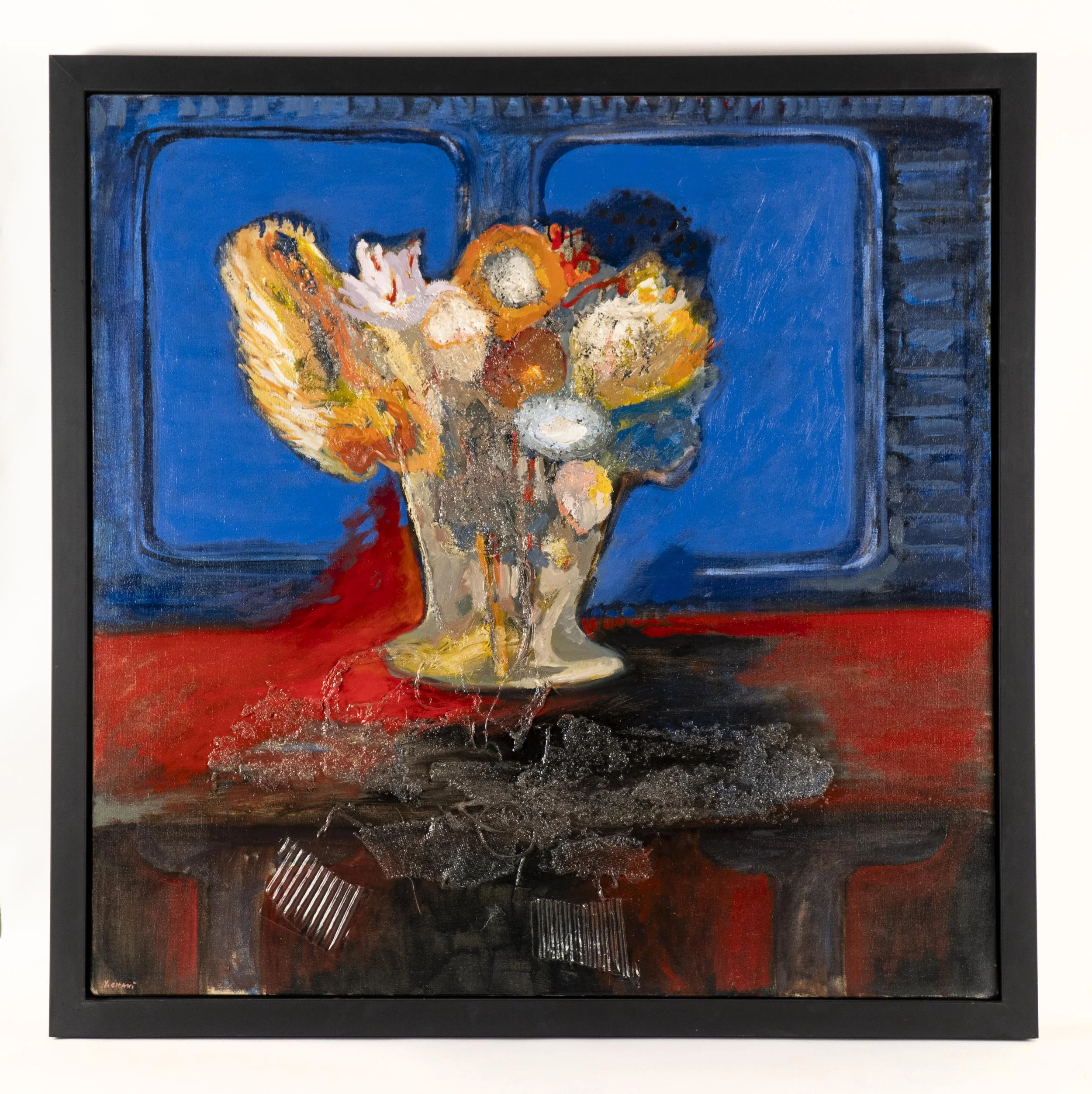  Yehouda Chaki, Window 0160, oil on canvas, 40 x 40 inches.  