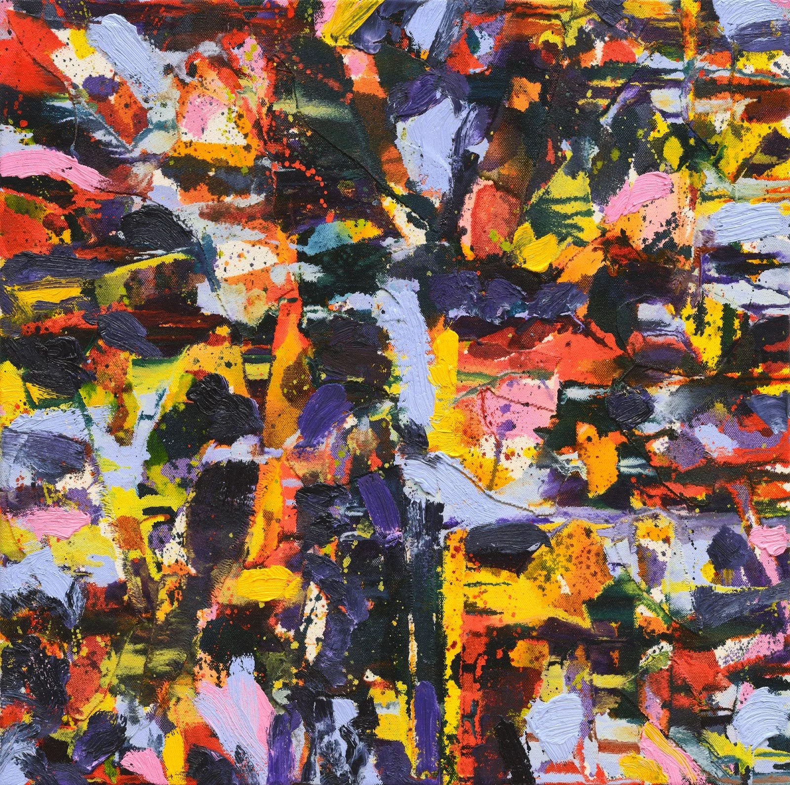  Pierre Coupey, Night Flower # I, 2024-25, oil on canvas, 20 x 20 inches.      ENQUIRE   