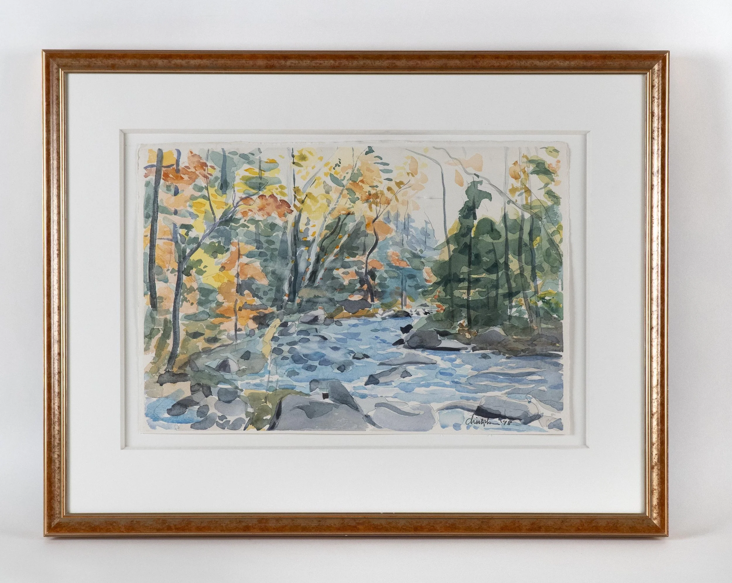  Ken Christopher, Untitled 185, 1999, watercolour.   ENQUIRE  