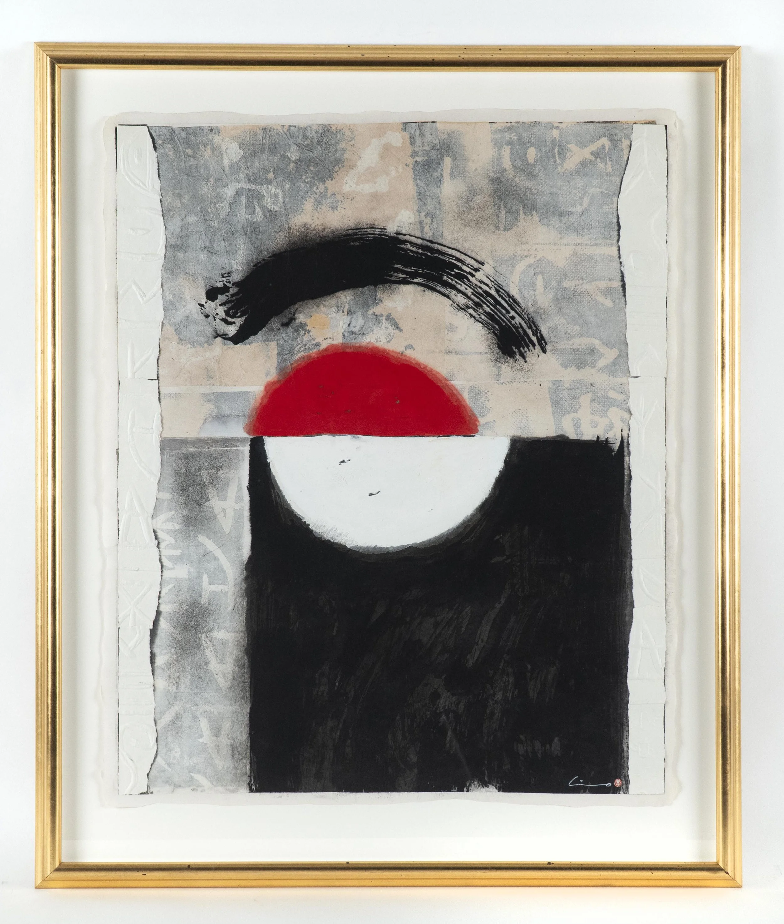  Li Mo, Untitled - 83, mixed media on paper.    ENQUIRE  