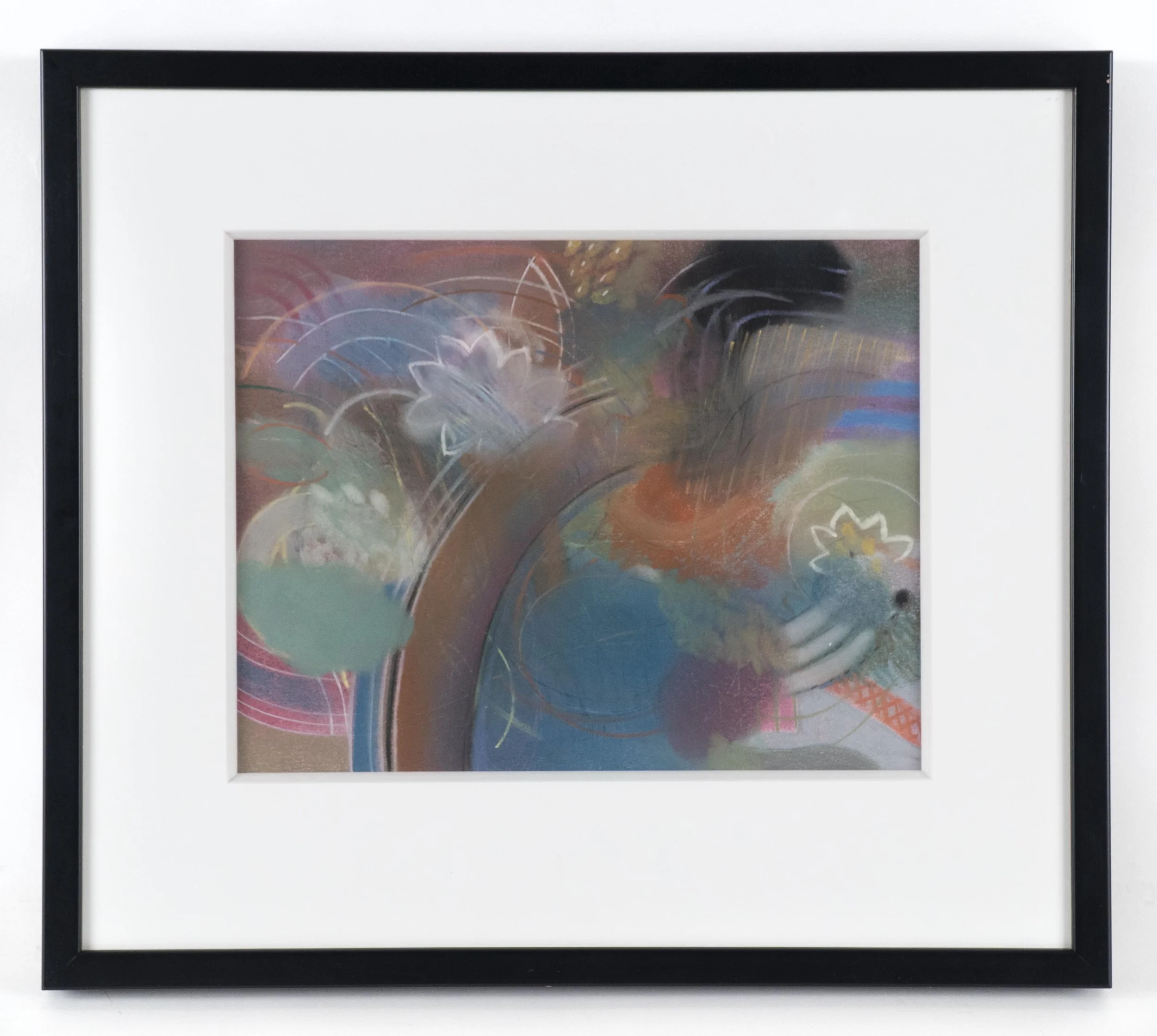  Geoff Rees, Untitled # 6, mixed media and pastel on paper, 11 × 14 inches image.   ENQUIRE  