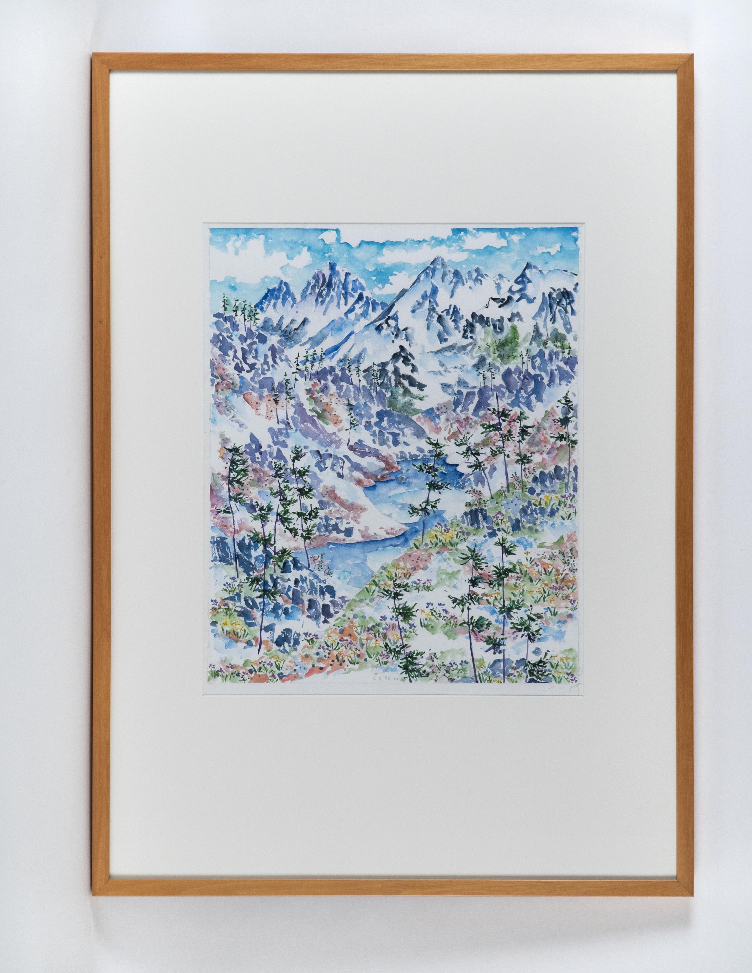  Ann Nelson, Untitled 040, watercolour.   ENQUIRE  