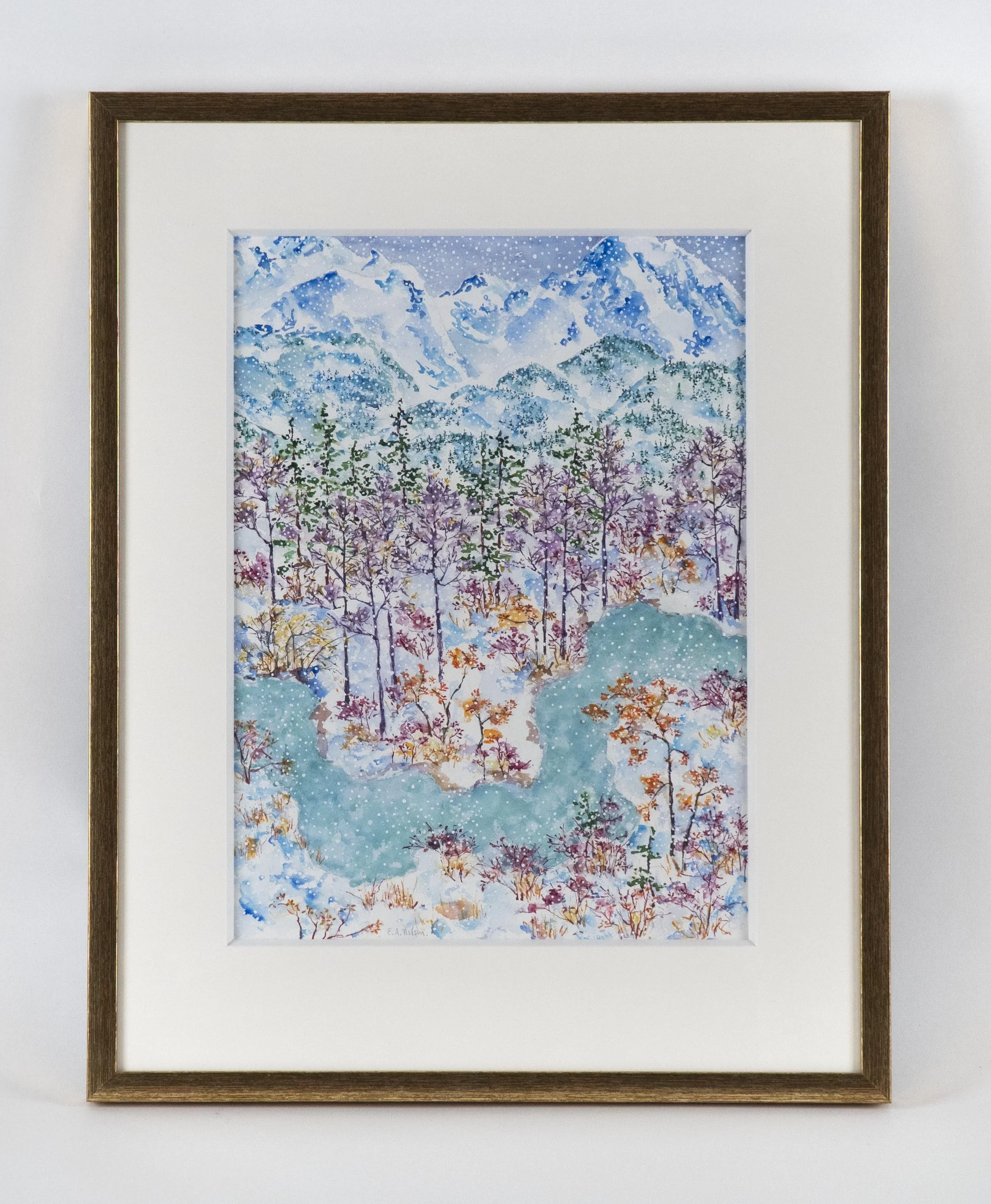  Ann Nelson, Untitled 049, watercolour.    ENQUIRE  