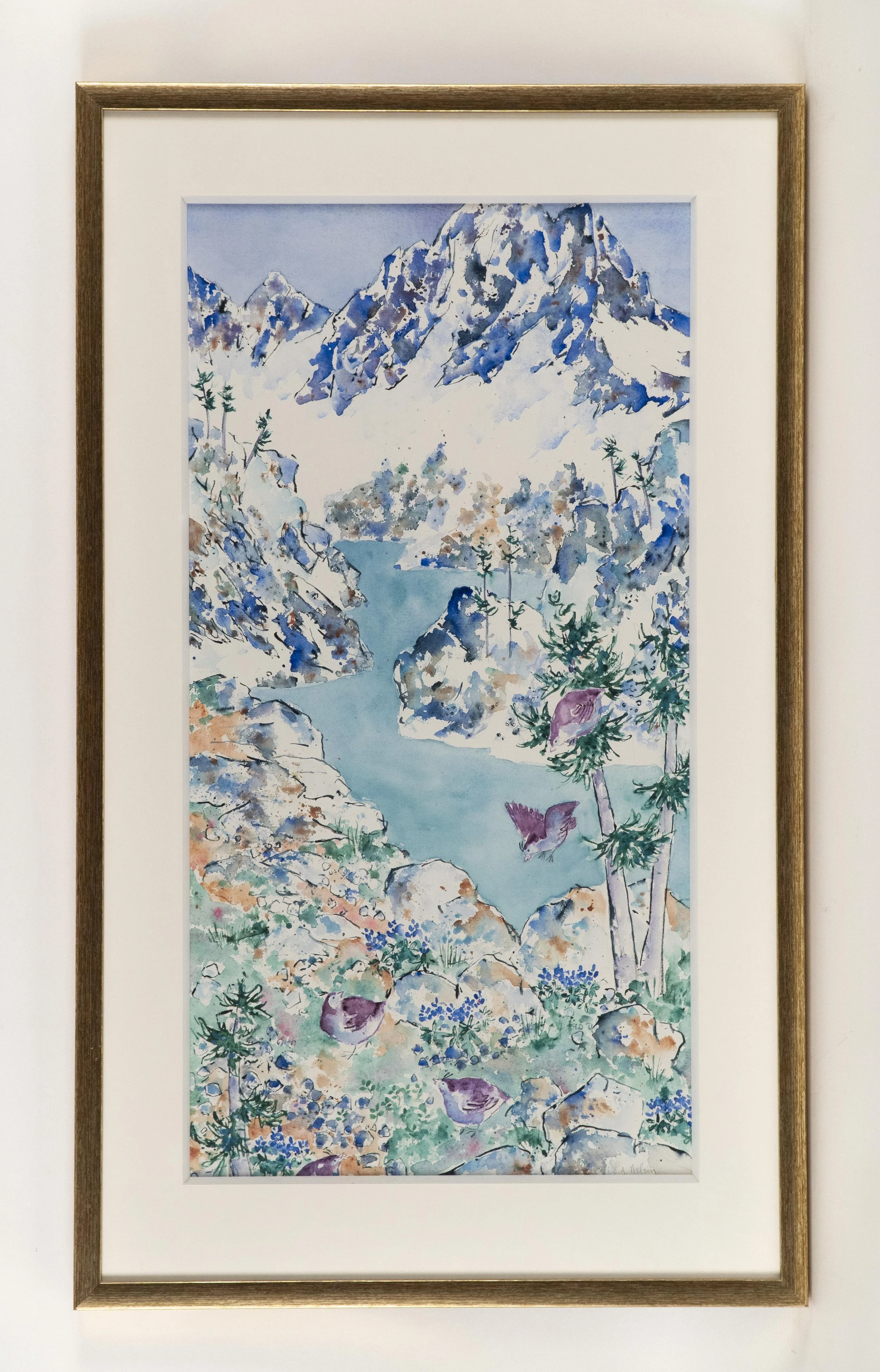  Ann Nelson, Untitled 147, watercolour.    ENQUIRE  