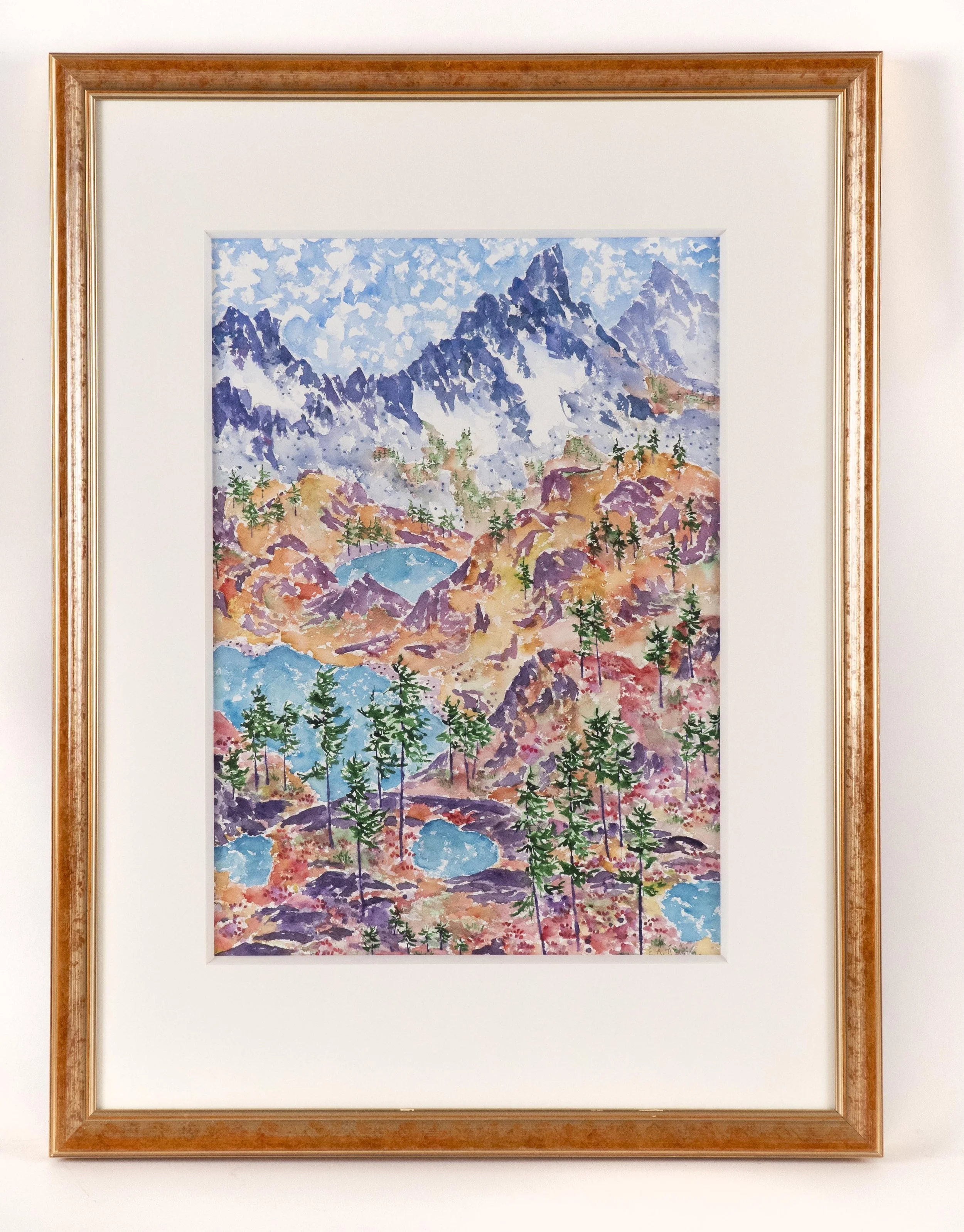  Ann Nelson, Untitled 154, watercolour.    ENQUIRE  