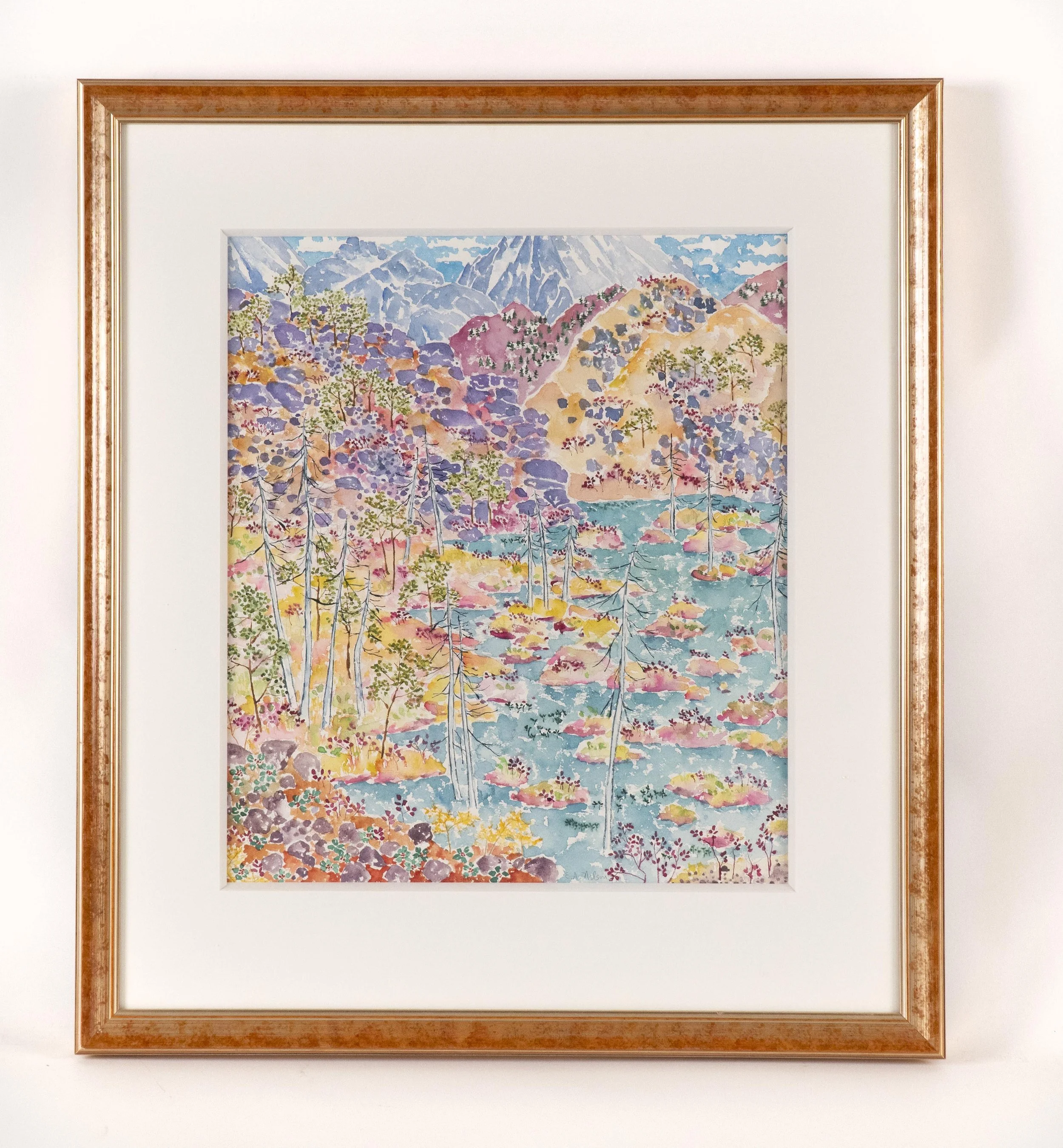  Ann Nelson, Untitled 155, watercolour.    ENQUIRE  