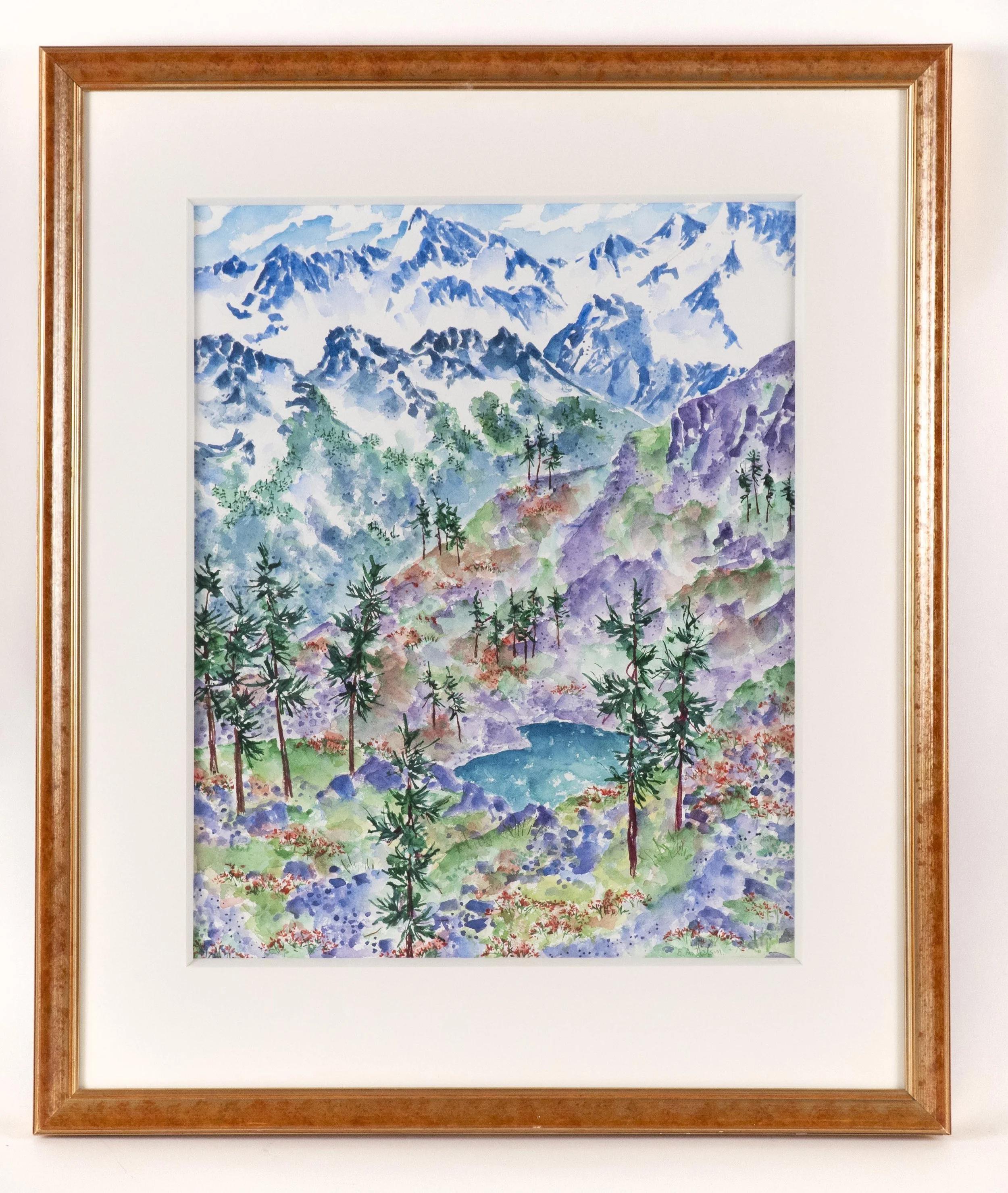  Ann Nelson, Untitled 156, watercolour.    ENQUIRE  