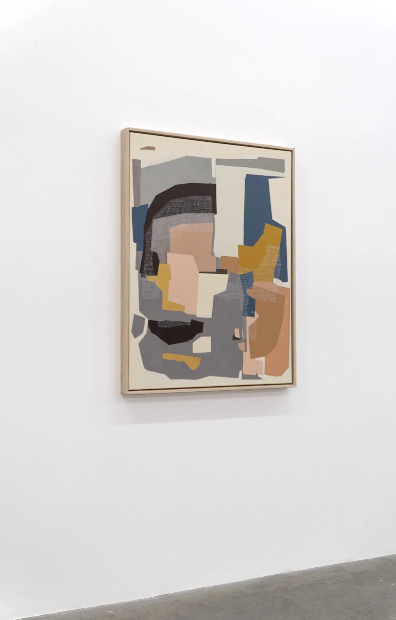  “Countertop (Sans Buzz and Woody)”, acrylic on canvas, 41.25 × 31.25 inches (framed).   ENQUIRE  