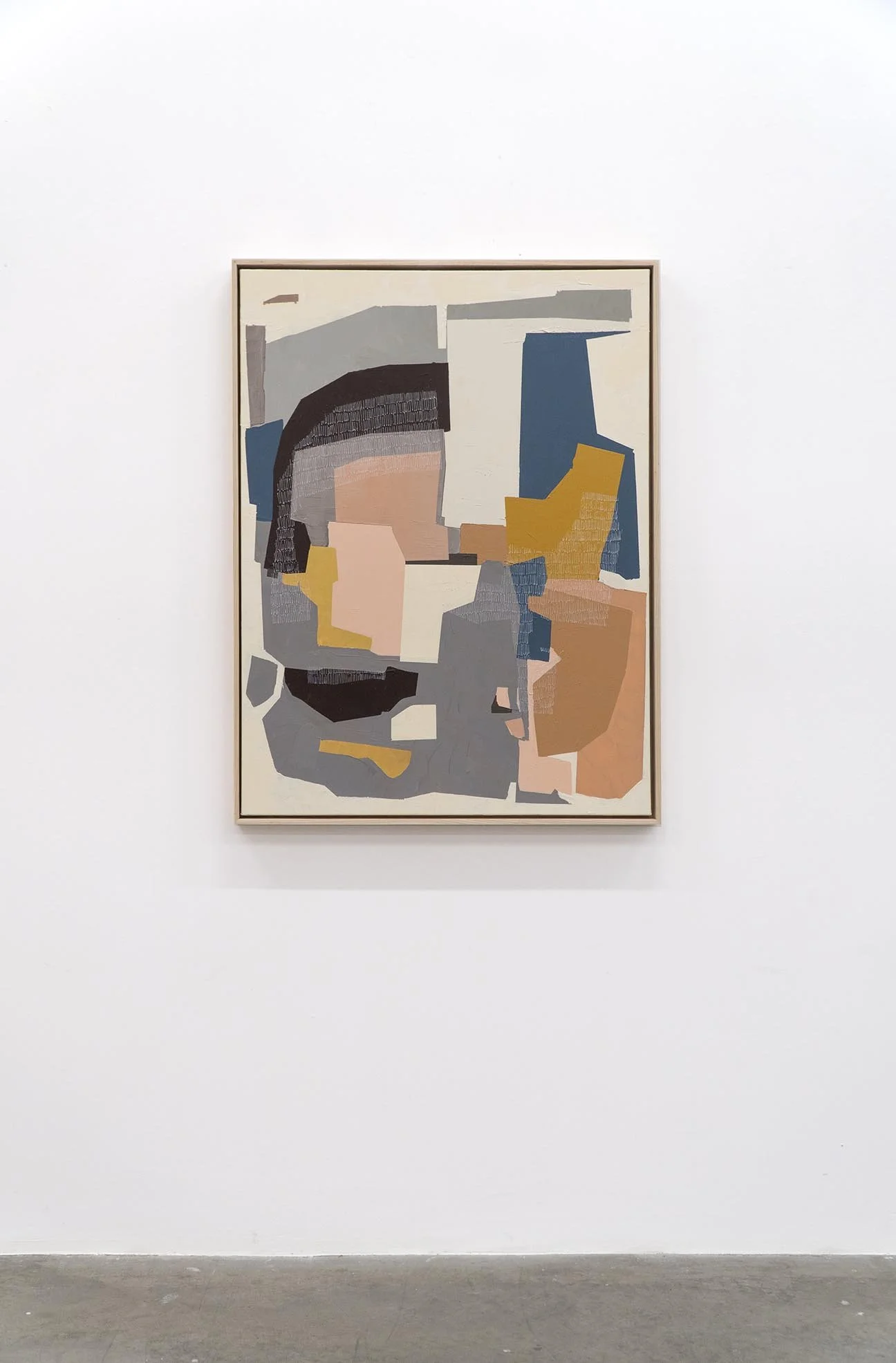  “Countertop (Sans Buzz and Woody)”, acrylic on canvas, 41.25 × 31.25 inches (framed).   ENQUIRE  