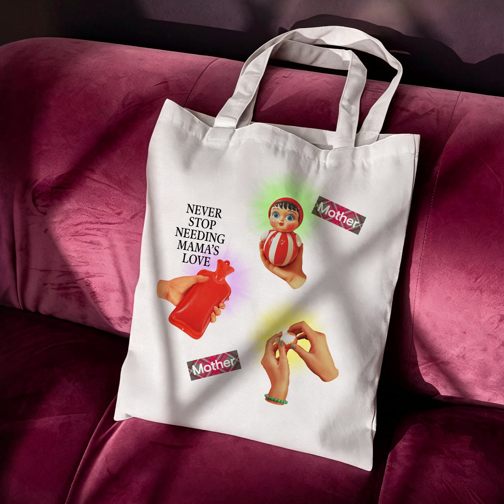 A Mother’s Day collection of T-shirts and tote bags available on UNIQLO’s UTme! platform.