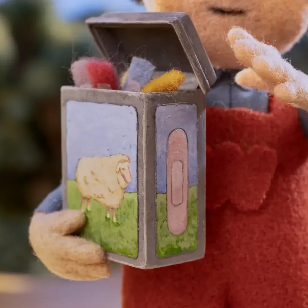 With his Grandpa’s help, a little boy discovers the healing power of Merino Wool and uses it to restore his forest home.