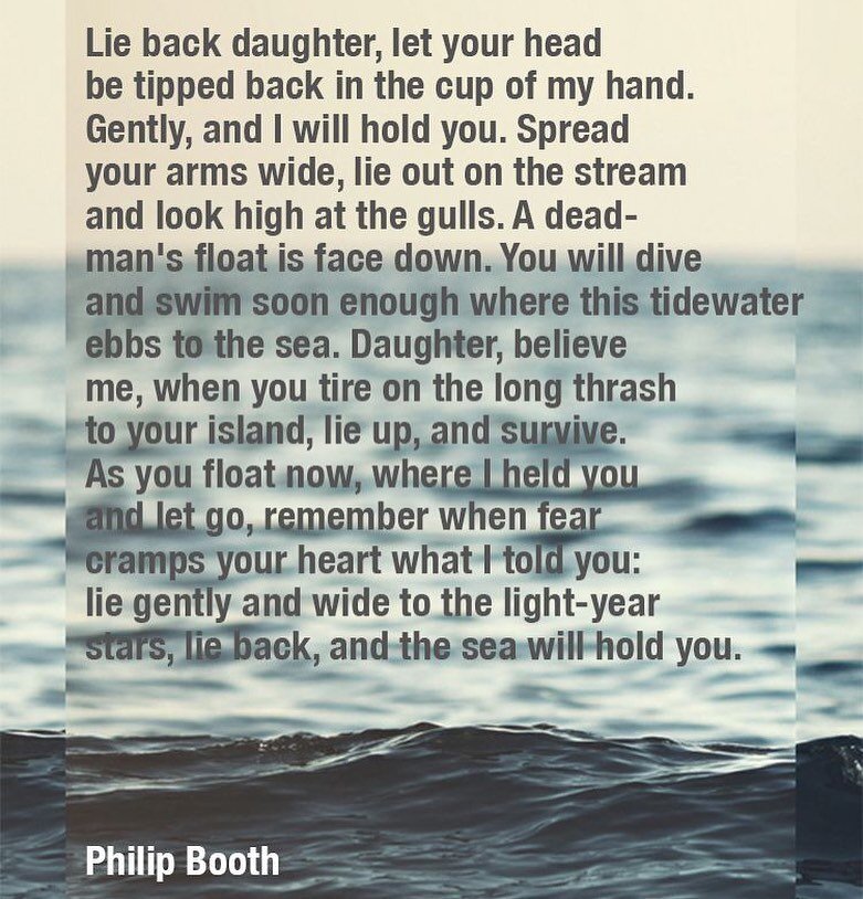 NH poet, Philip Booth&rsquo;s &lsquo;First Lesson&rsquo; #philipbooth #firstlesson #poem