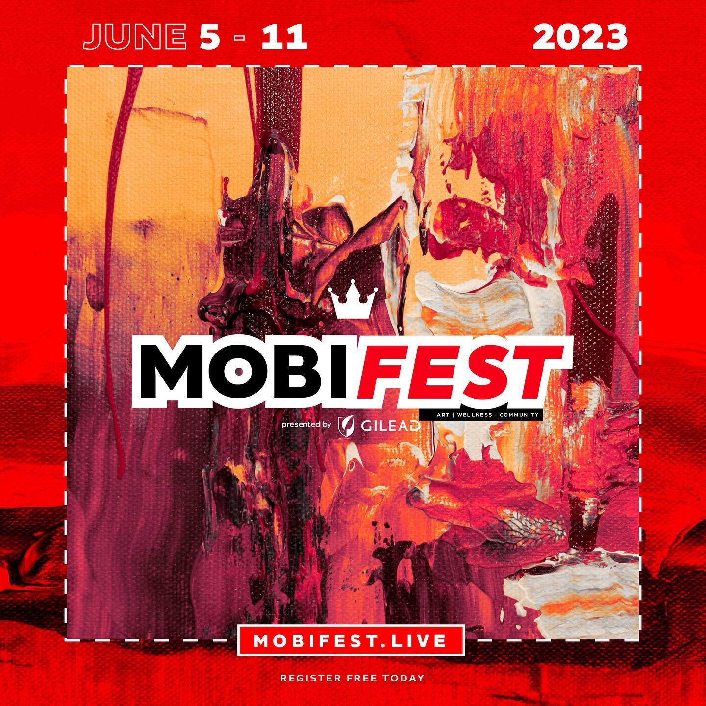 MOBIFEST 2023🔥&hearts;️&hearts;️ 
Save the Dates! June 5th - 11th
A week of inclusive interactions!

REGISTER NOW 
➡️➡️ MOBIFEST.LIVE

LINE UP 📃🖇️&hellip;. Loading!!
(Know you have been patiently waiting)

#fest #MOBIFEST #NYC #2023 #artist #savet