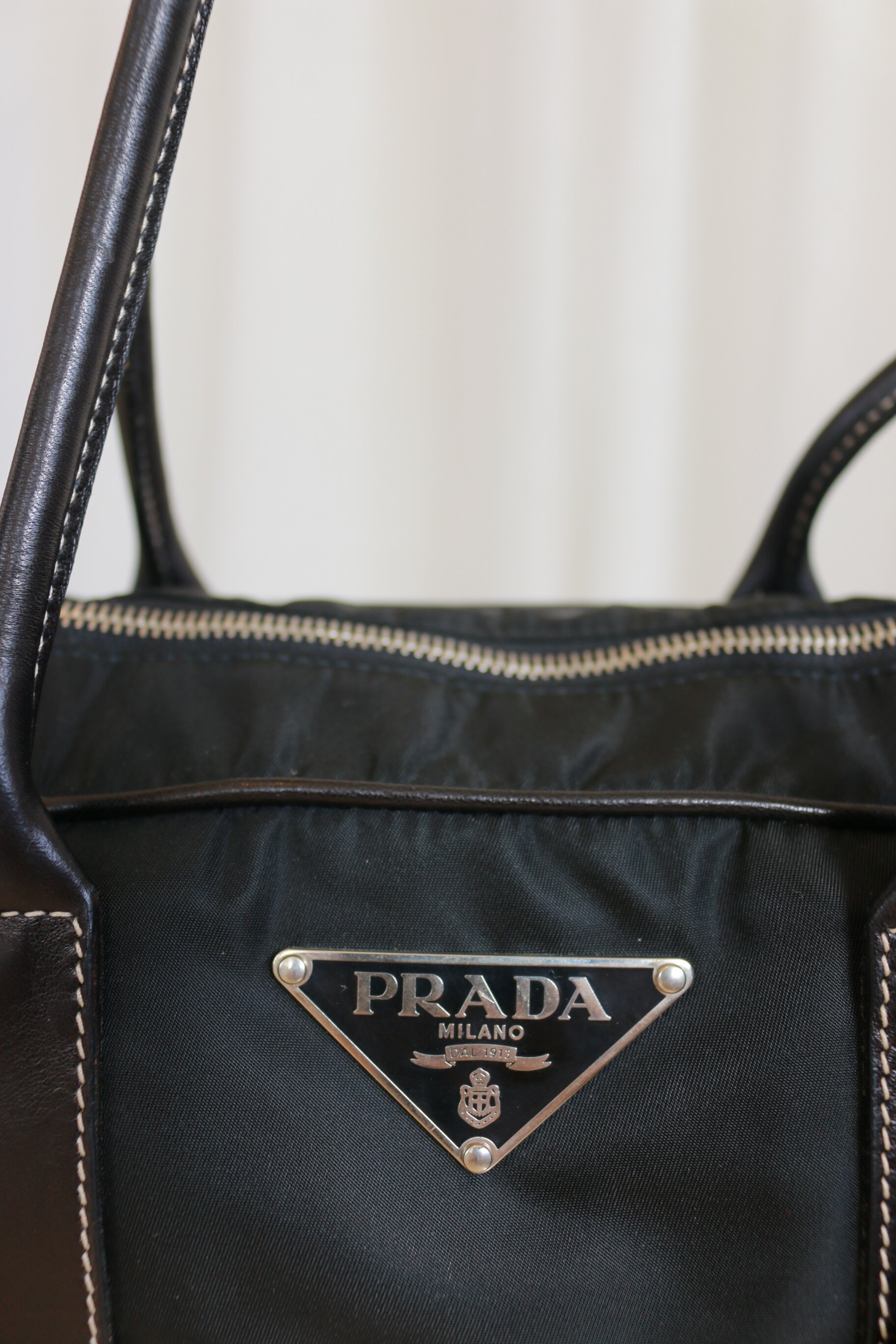 vintage black prada bag